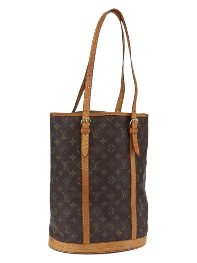 Louis Vuitton Monogram Bucket Gm Shoulder Bag M42236 Lv Auth 170152